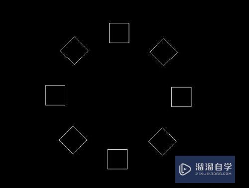 AutoCAD怎样能矩形或圆形阵列多个相同的图形？