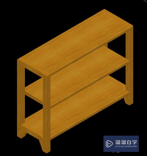 CAD如何制作实木鞋架模型(cad如何制作实木鞋架模型图)