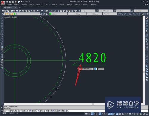 如何同时标注Auto CAD的x、y坐标？