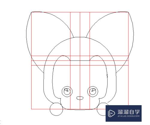 CAD怎么画可爱的阿狸(cad怎么画可爱的阿狸图案)