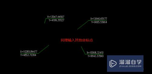 天正CAD怎么输入地块坐标(天正cad怎么输入地块坐标和坐标)