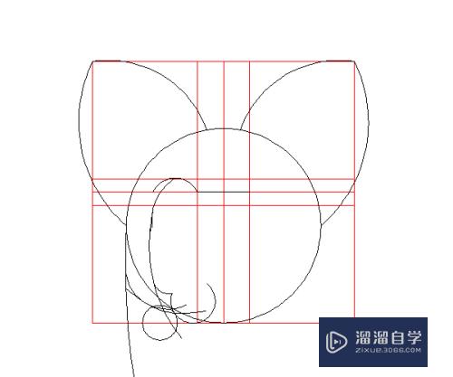 CAD怎么画可爱的阿狸(cad怎么画可爱的阿狸图案)