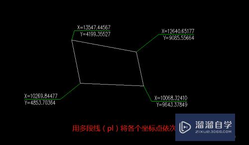 天正CAD怎么输入地块坐标(天正cad怎么输入地块坐标和坐标)