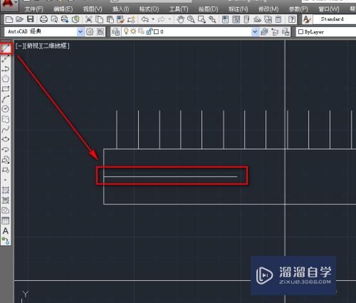 CAD怎样绘制单层堤沟渠图示(cad怎么画沟渠)