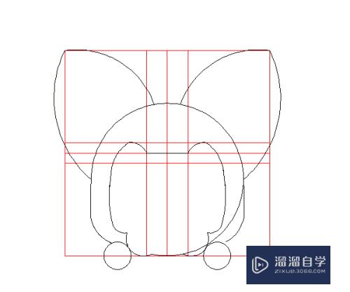 CAD怎么画可爱的阿狸(cad怎么画可爱的阿狸图案)