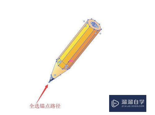 AI单独选择锚点和路径进行编辑(ai单独选择锚点和路径进行编辑怎么操作)