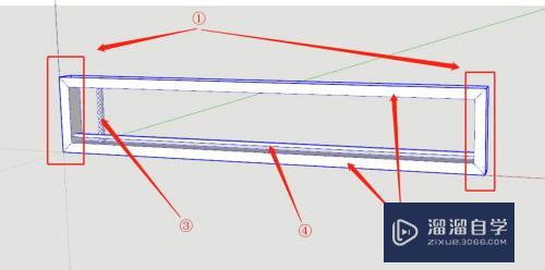 SketchUp怎么精确拉伸模型