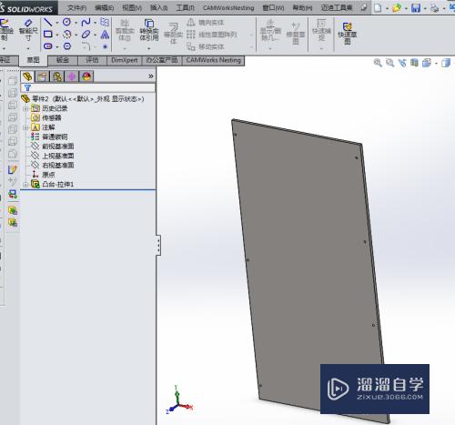 SolidWorks怎么导入CAD图形三维模型(solidworks可以导入cad的三维图吗)