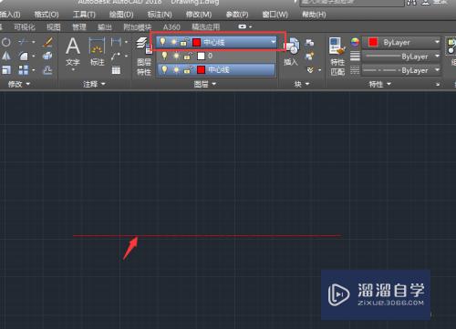 CAD怎么新建中心线图层？