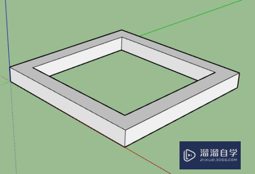 草图大师怎么绘制空心矩形(草图大师怎么绘制空心矩形图)