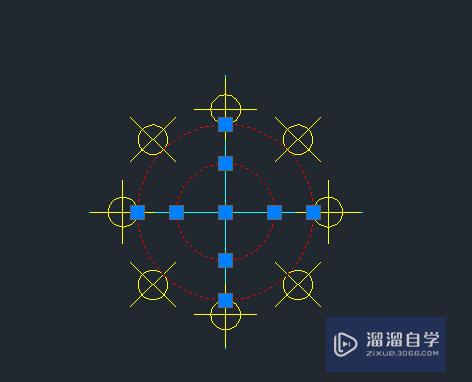 CAD2014版本快速选择一个图形的一部分将其移动