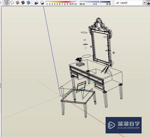 SketchUp怎样使用显示方式(sketchup显示模式在哪)