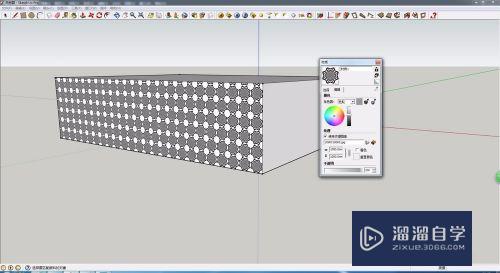 SketchUp如何编辑贴图样式？