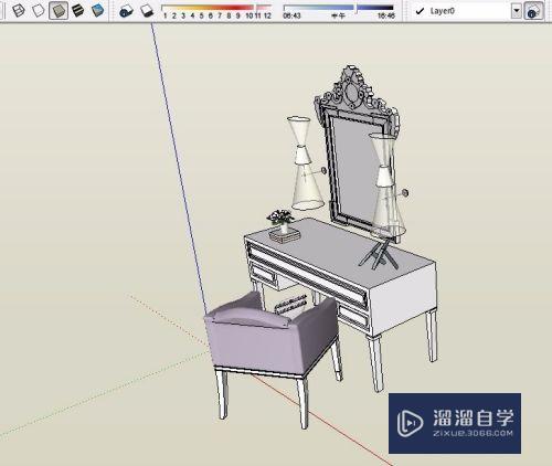 SketchUp怎样使用显示方式(sketchup显示模式在哪)