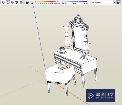 SketchUp怎样使用显示方式(sketchup显示模式在哪)