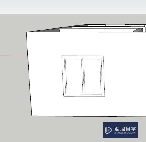 草图大师SketchUp怎么制作窗户