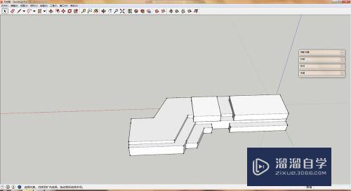 SketchUp怎么调整材质颜色和透明度