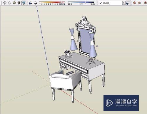 SketchUp怎样使用显示方式(sketchup显示模式在哪)