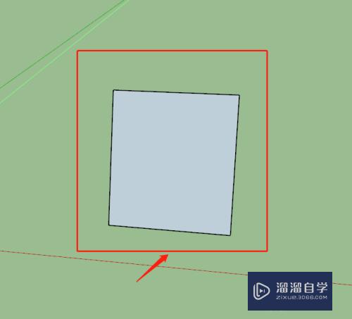 SketchUp建模怎么画玻璃窗