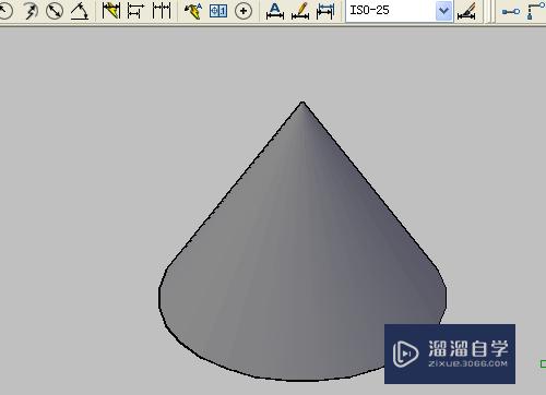 CAD怎样绘制三维圆锥体(cad怎样绘制三维圆锥体图)