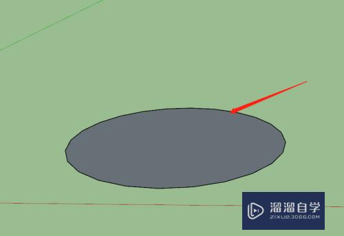 SketchUp怎么画圆柱模型