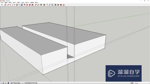 SketchUp怎么制作简单的小白板