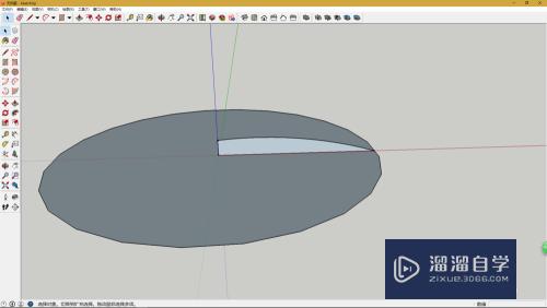 SketchUp怎么创建吊扇模型