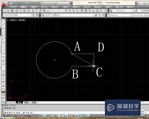 CAD如何获取从图形坐标和周长面积(cad中怎么获取坐标)