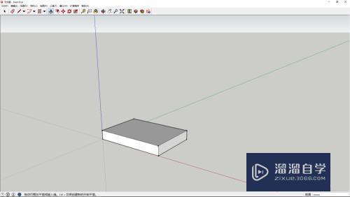 SketchUp怎么制作简单的小白板