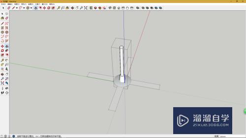 SketchUp怎么创建吊扇模型