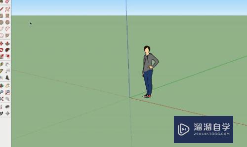 SketchUp怎么改变组件大小