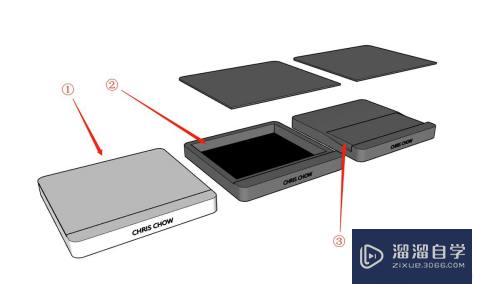 SketchUp动态组件的切换隐藏怎么用