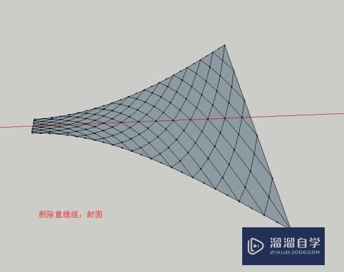 SketchUp怎么设计异形曲面航站楼