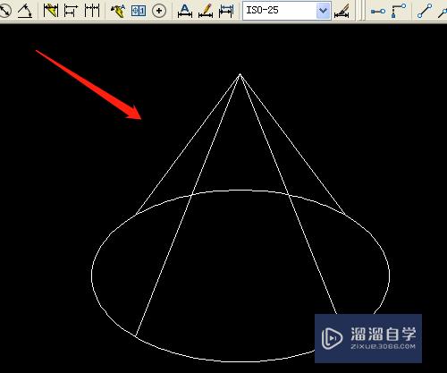 CAD怎样绘制三维圆锥体(cad怎样绘制三维圆锥体图)