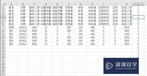 Excel表格怎么制作工资条(excel表格怎么制作工资条?)