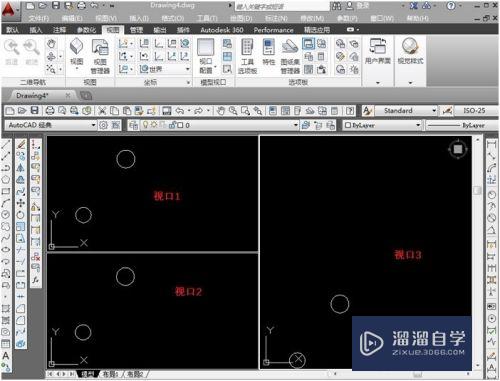 CAD模型空间视口怎么用