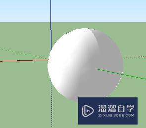 草图大师SketchUp如何绘制球体？