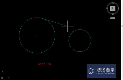 CAD如何绘制两个圆间的切线(cad如何绘制两个圆间的切线图)