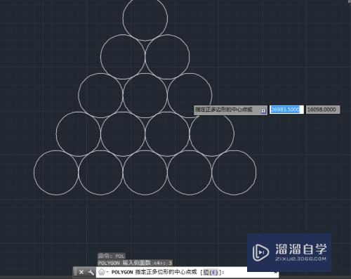 CAD图形怎么添加相切的边框