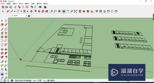 SketchUp中倒入CAD图纸