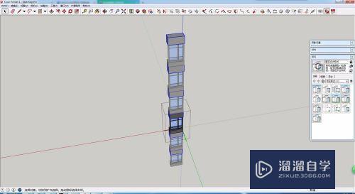 SketchUp如何隐藏相同的组件？