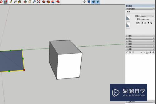 SketchUp怎么设置好图形尺寸