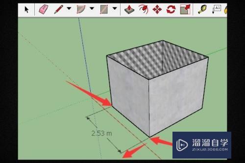 SketchUp怎么准确设定物体尺寸