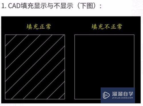 CAD填充以后不显示怎么办(cad填充以后不显示怎么办呢)