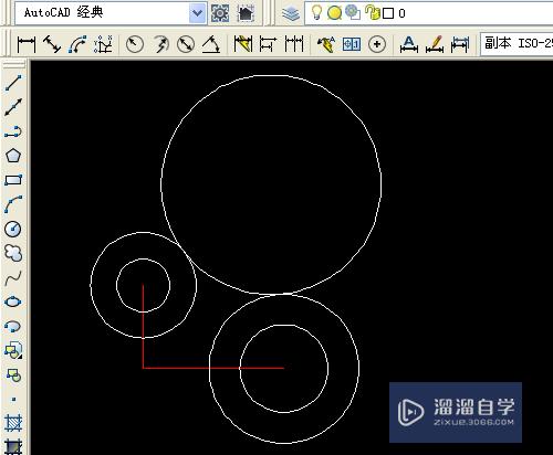 CAD怎样应用圆工具绘制不同类型的圆？