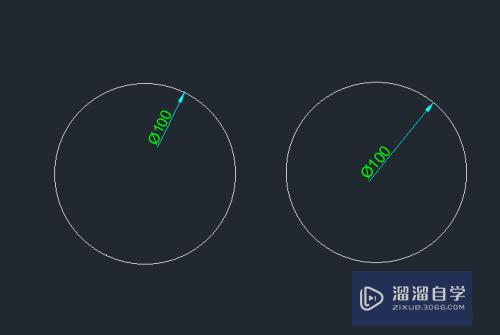 CAD两个圆圆心怎么设置一样(cad两个圆心相距怎么弄)