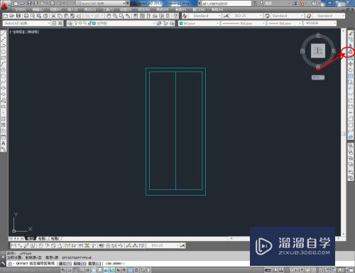 CAD怎样绘制对开铁柜平面图(cad怎样绘制对开铁柜平面图纸)