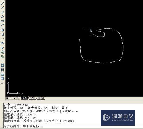 CAD怎样画出修订云线(cad怎样画出修订云线的图形)