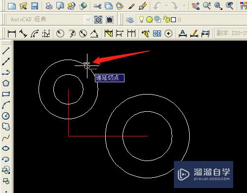 CAD怎样应用圆工具绘制不同类型的圆？