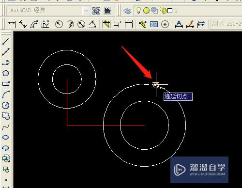 CAD怎样应用圆工具绘制不同类型的圆？